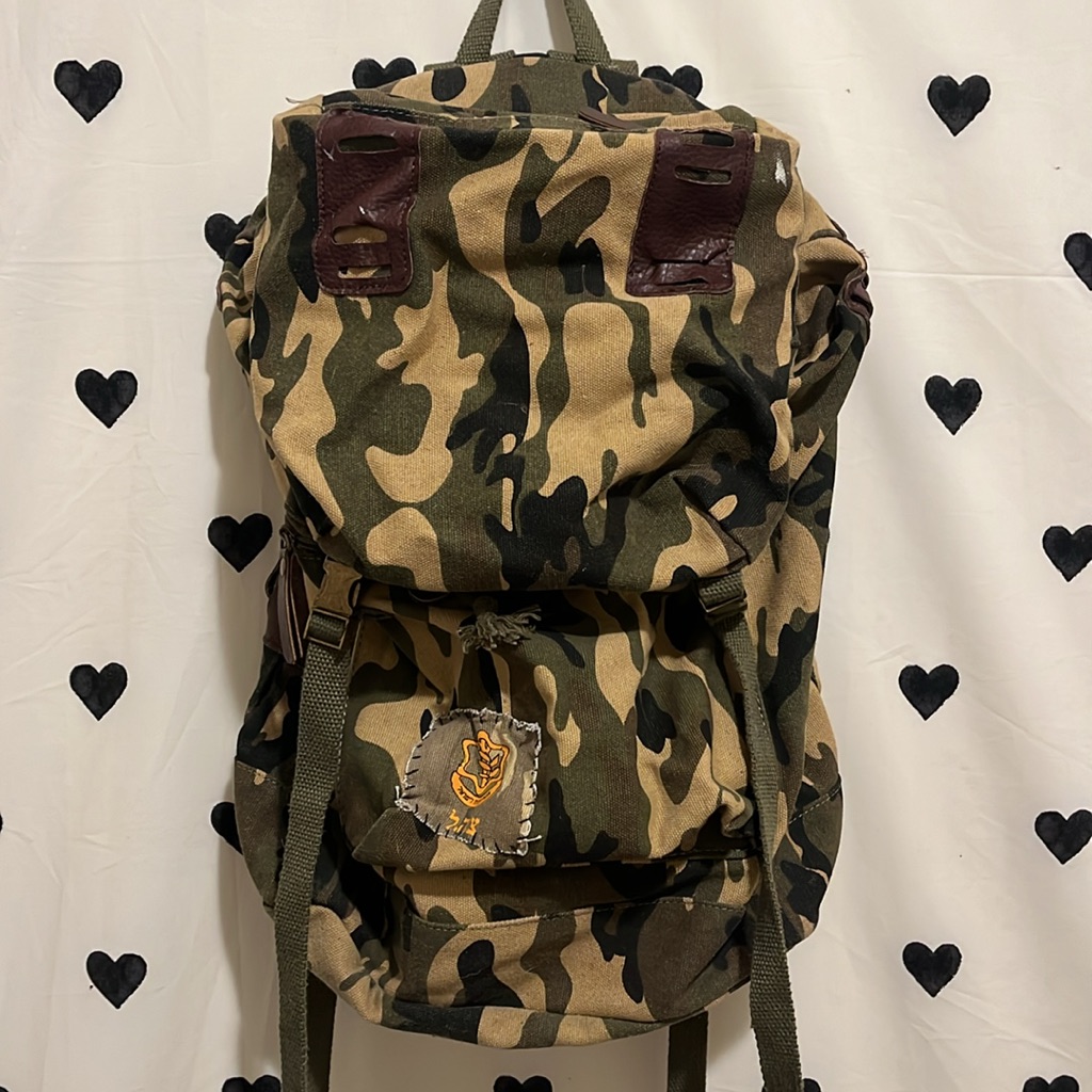 AllSon Brand Military Surplus Camo Backpack